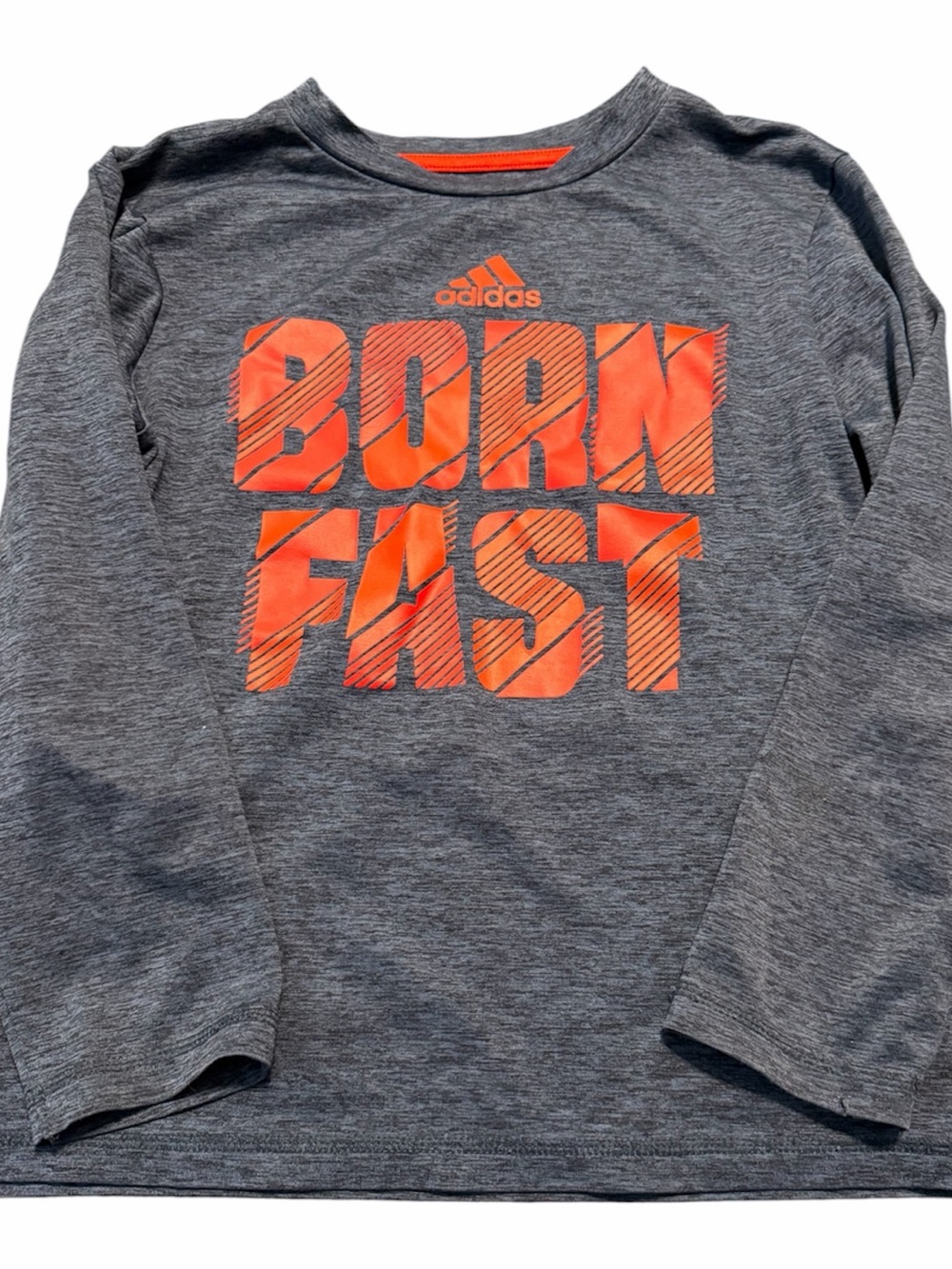 Adidas Kids Long Sleeve Crewneck Tee
